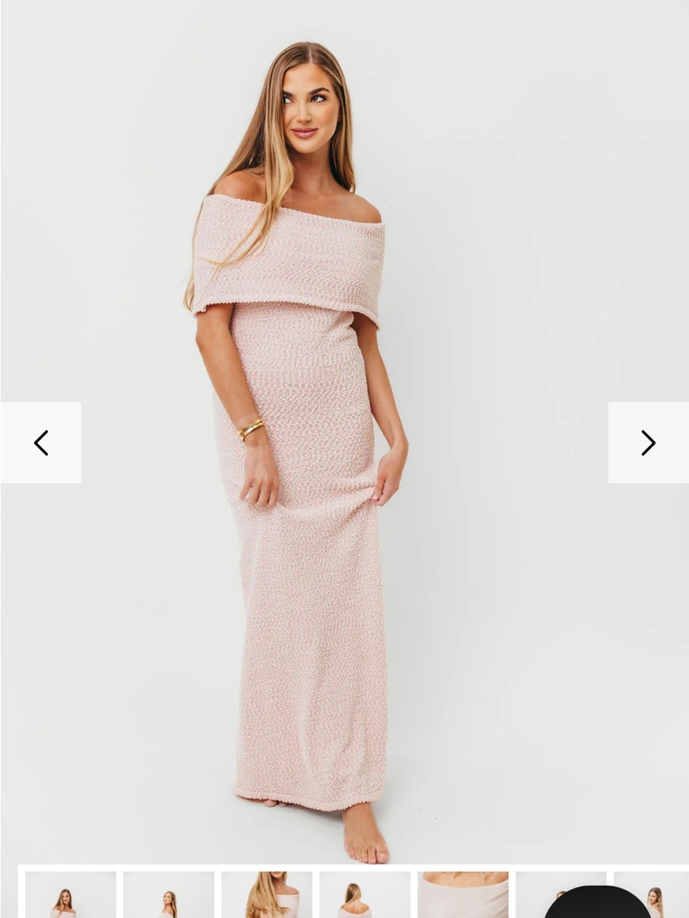 Brit Maxi Dress in Dusty Pink - Bump Friendly